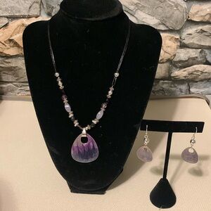 Tarananda Necklace and Matching Earrings NWT